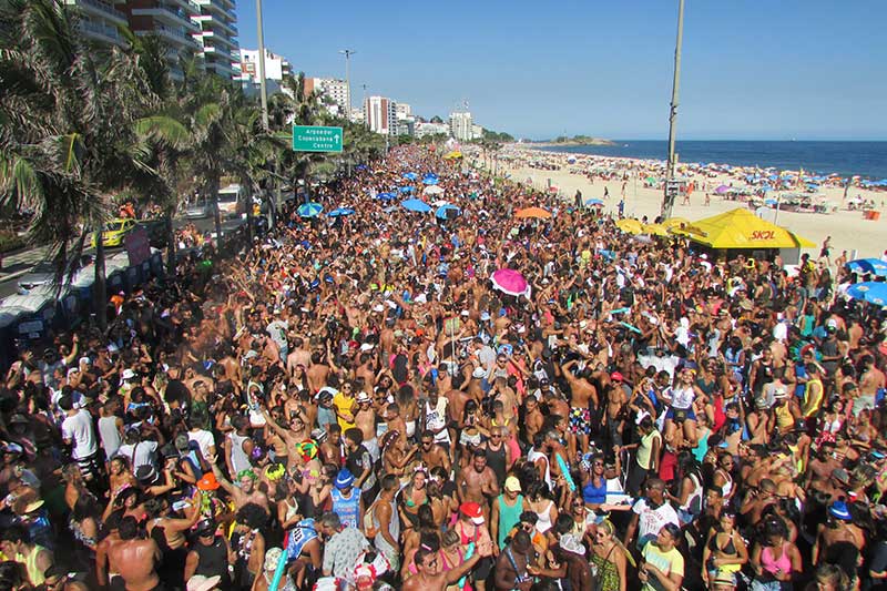 rio carnival street party