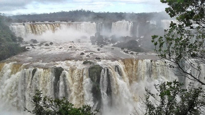 Brazil Falls From Puerto Iguazu