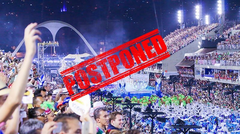 rio carnival 2021 is postponed