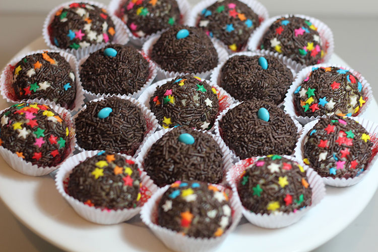 must try dessert in brazil - brigadeiro