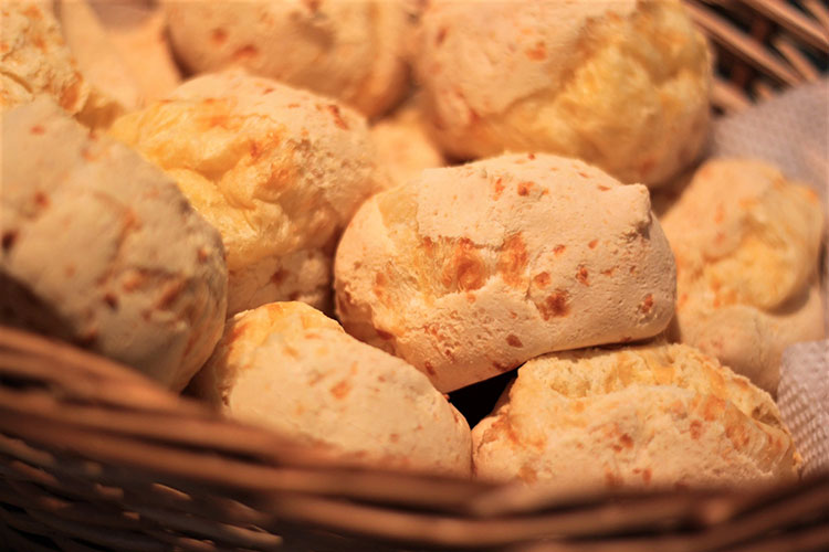 popular brazilian food - pao de queijo